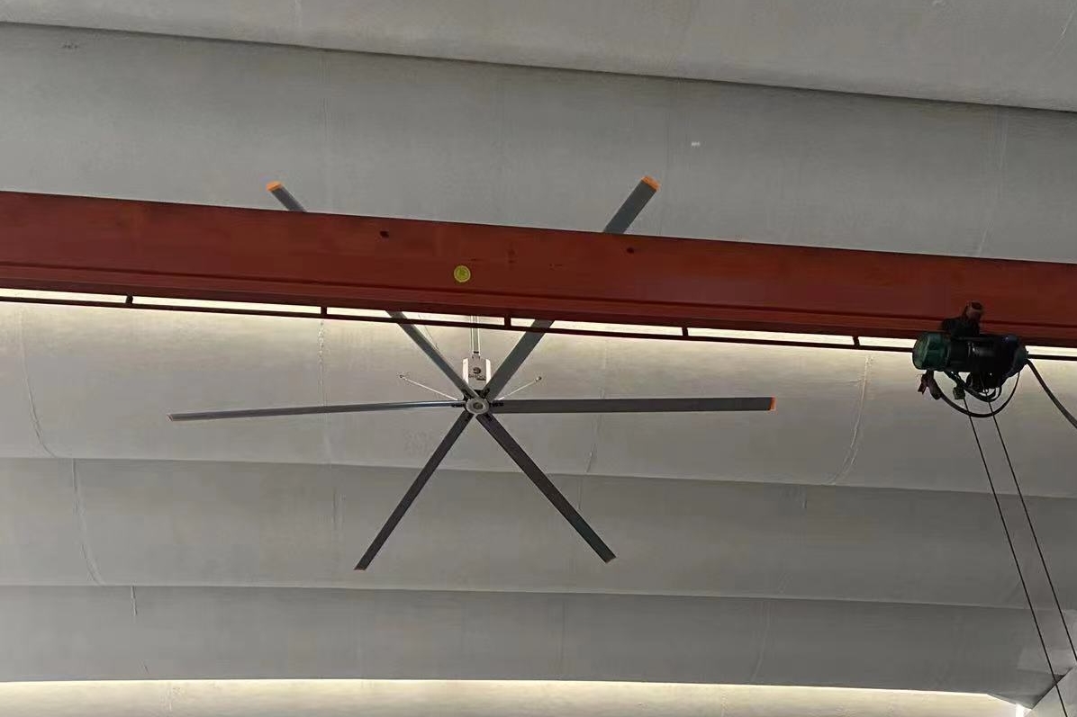 Issues Regarding Industrial Fans and Overhead Cranes in Concrete Structure Factories